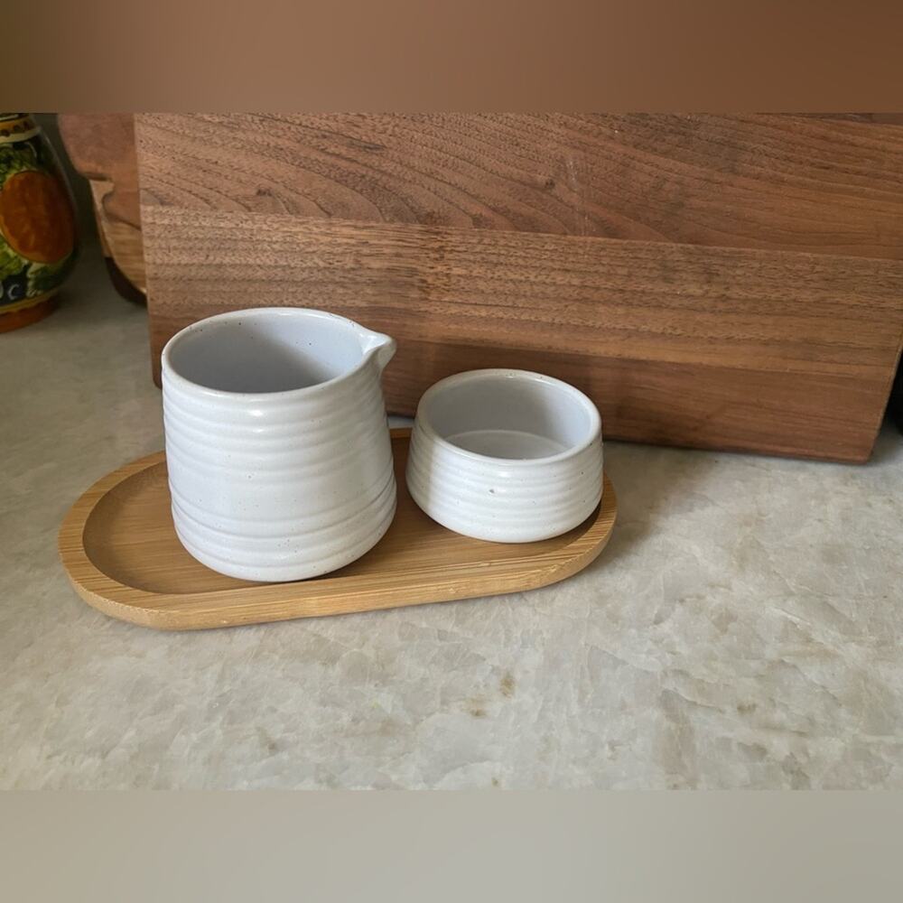 Nespresso White Ceramic Serveware Set